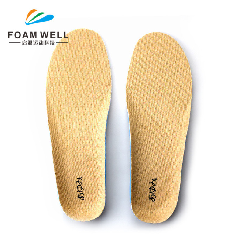 Unisex brugerdefineret sko Indsæt fødepude Eva High Flat Arch Support Relax Foot Insoles